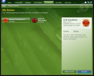 L'interfaccia di Impulse